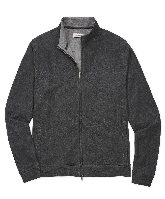 Westport Lifestyle Melange Full Zip Jersey Jacket