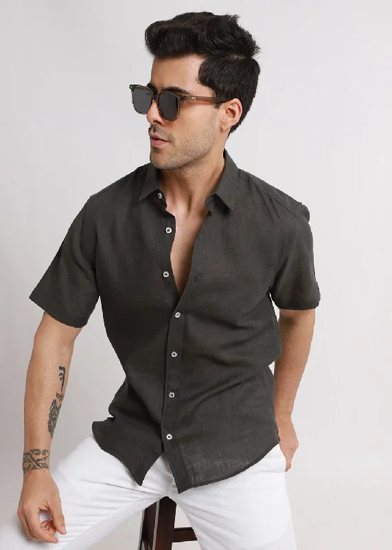 Batiste Gray Linen shirt