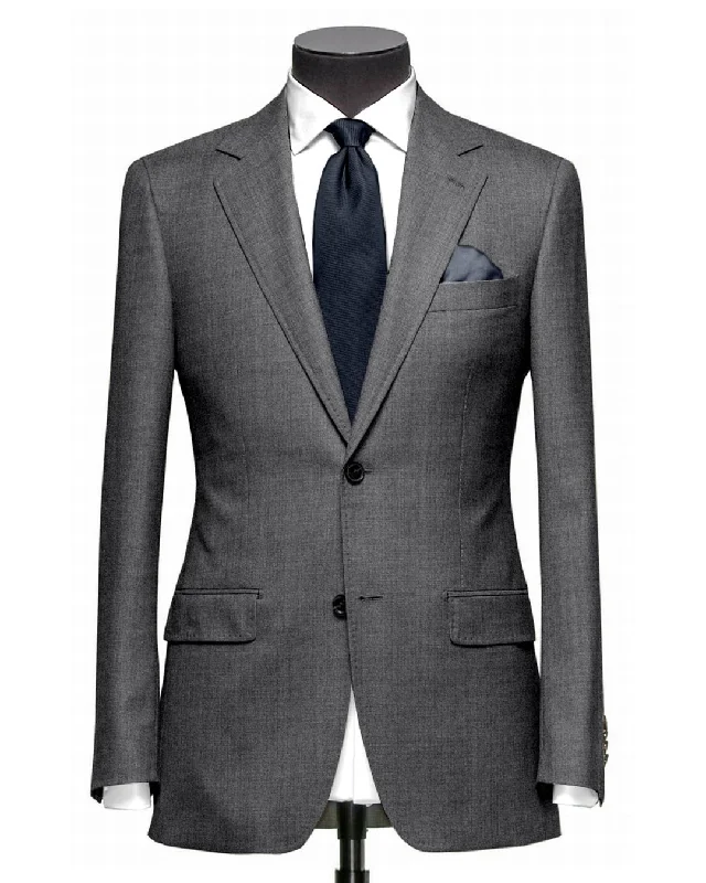 EThomas Wool Cashmere: Ash Mini Twill Jacket