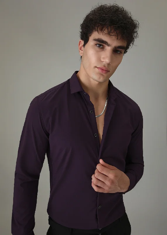 Imperial Purple Wrinkle Free Shirt