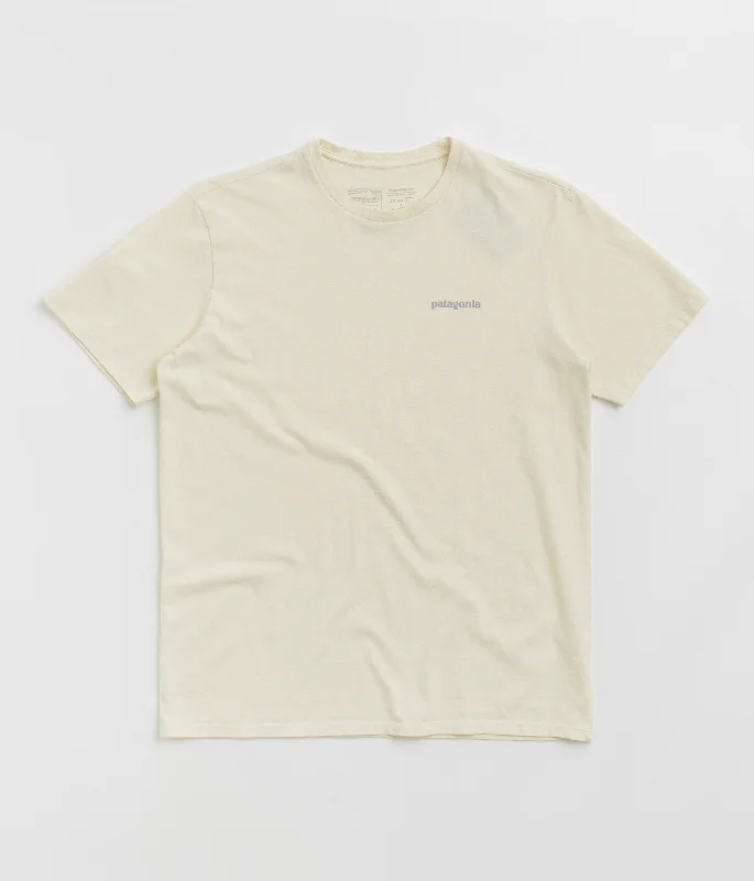 Patagonia Fitz Roy Icon Responsibili-Tee T-Shirt - Birch White