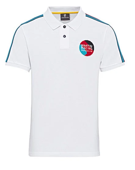 Porsche Men's Polo Shirt - Martini Racing