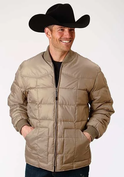 ROPER KAKI MEN'S RANGEGEAR INSULATED JACKET 03-097-0761-0523 BR