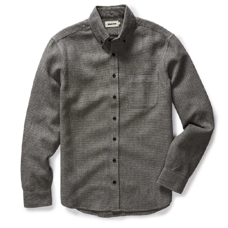 Taylor Stitch Jack Shirt in Soil Waffle