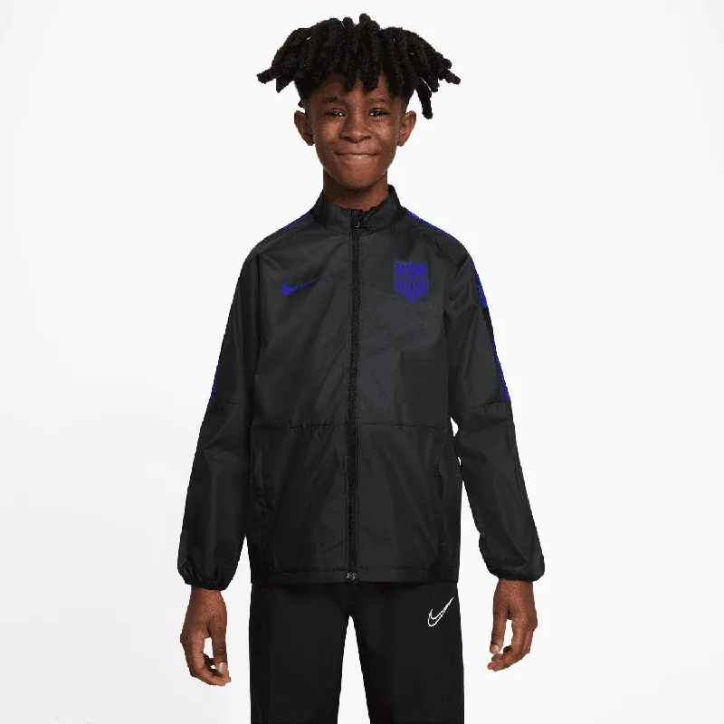 Youth Nike USA Repel Academy AWF Black Jacket