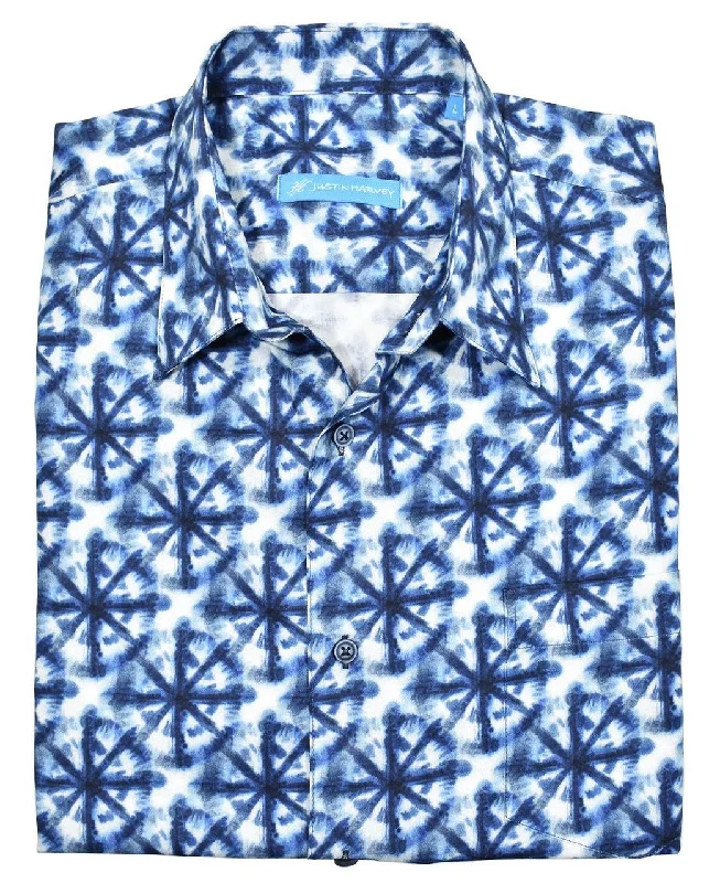 ZW131 Peace of Blue Cotton Shirt